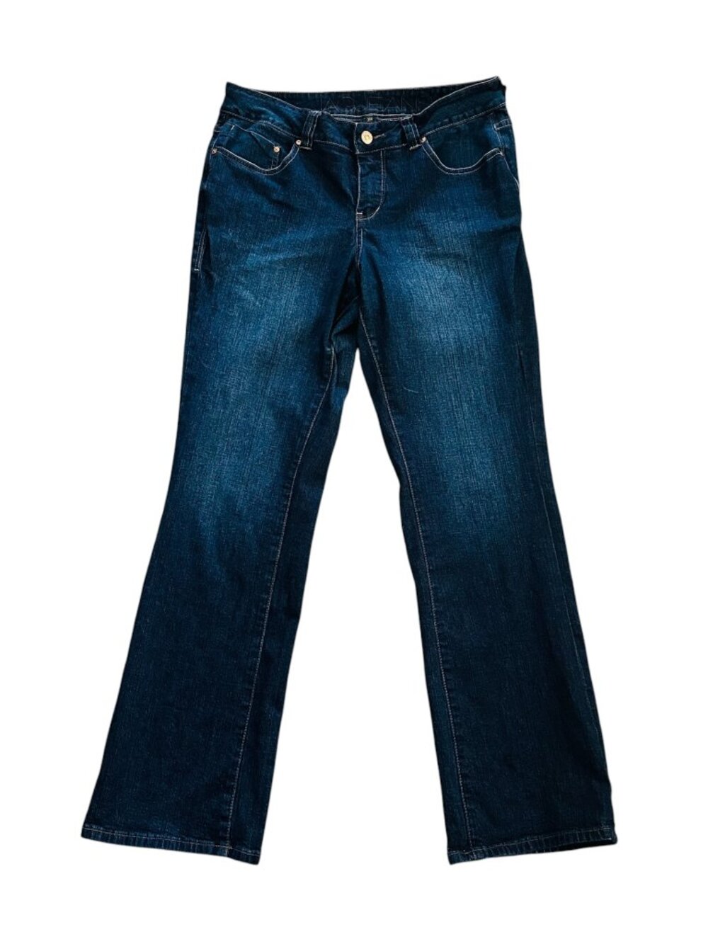 Jag Jeans Women's Size 16W Stretch Straight Leg Blue Jeans 33 in Inseam